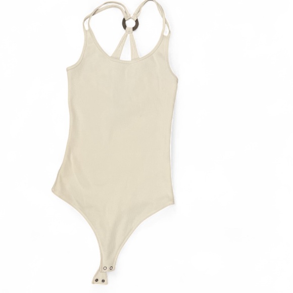 Abercrombie & Fitch bodysuit white woman’s S - Picture 1 of 7